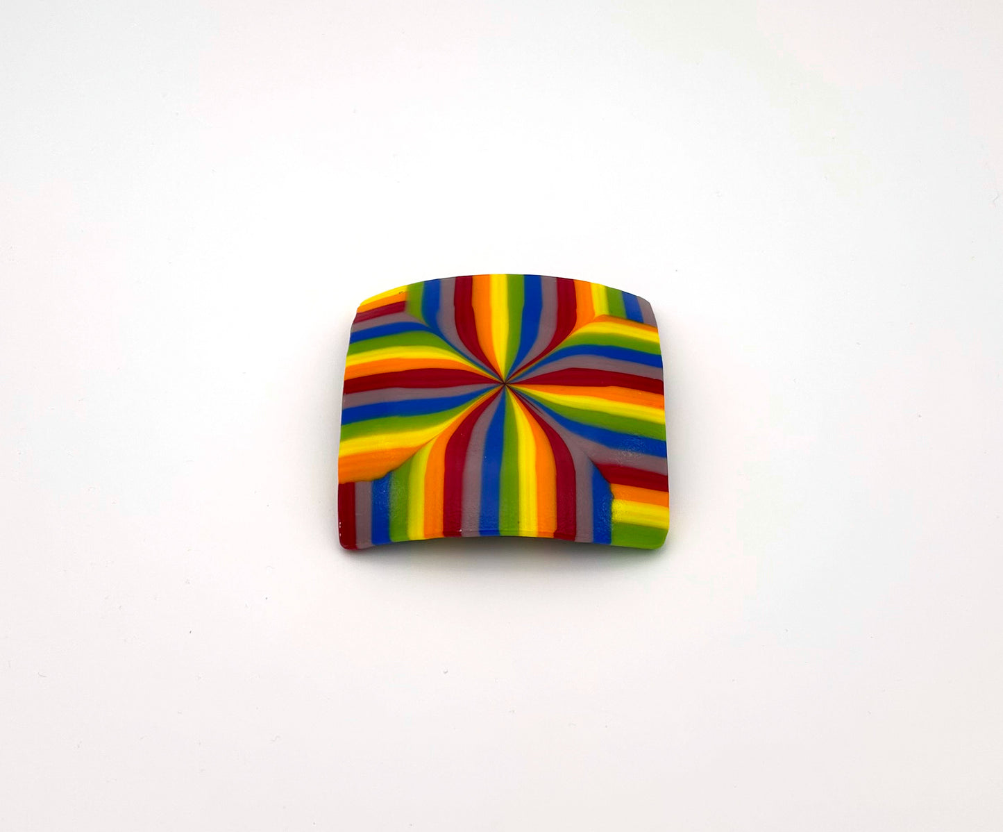 Square Dish Rainbow