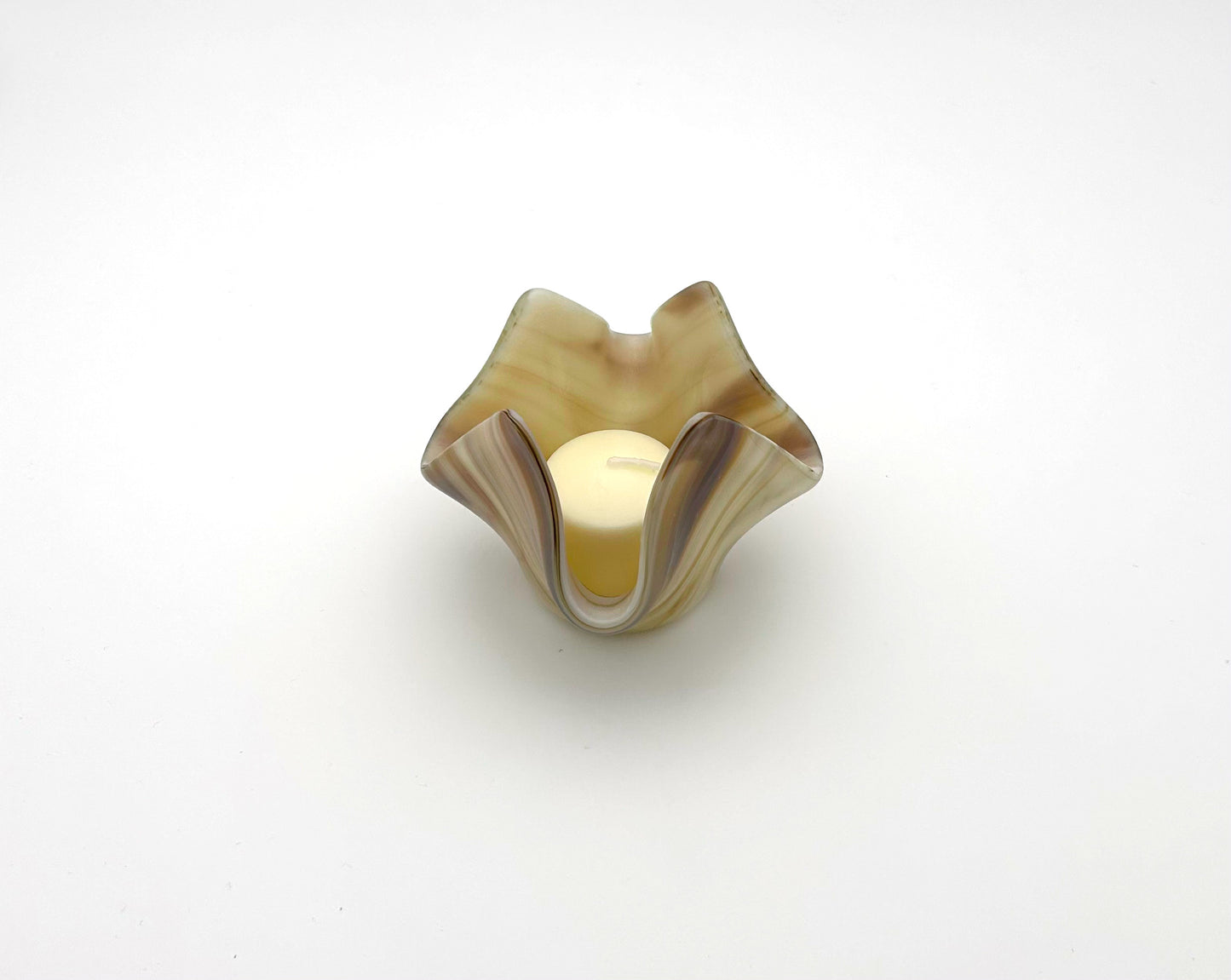 Votive Desert Swirl