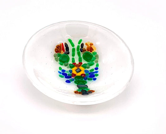 Bowl Small White with Lobster