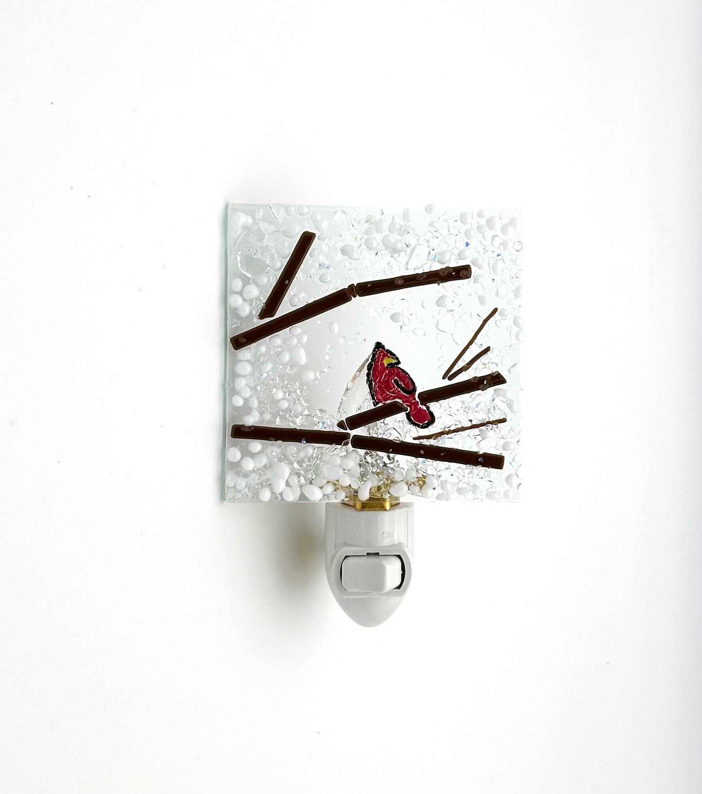 Night Light Medium Cardinal on a Tree