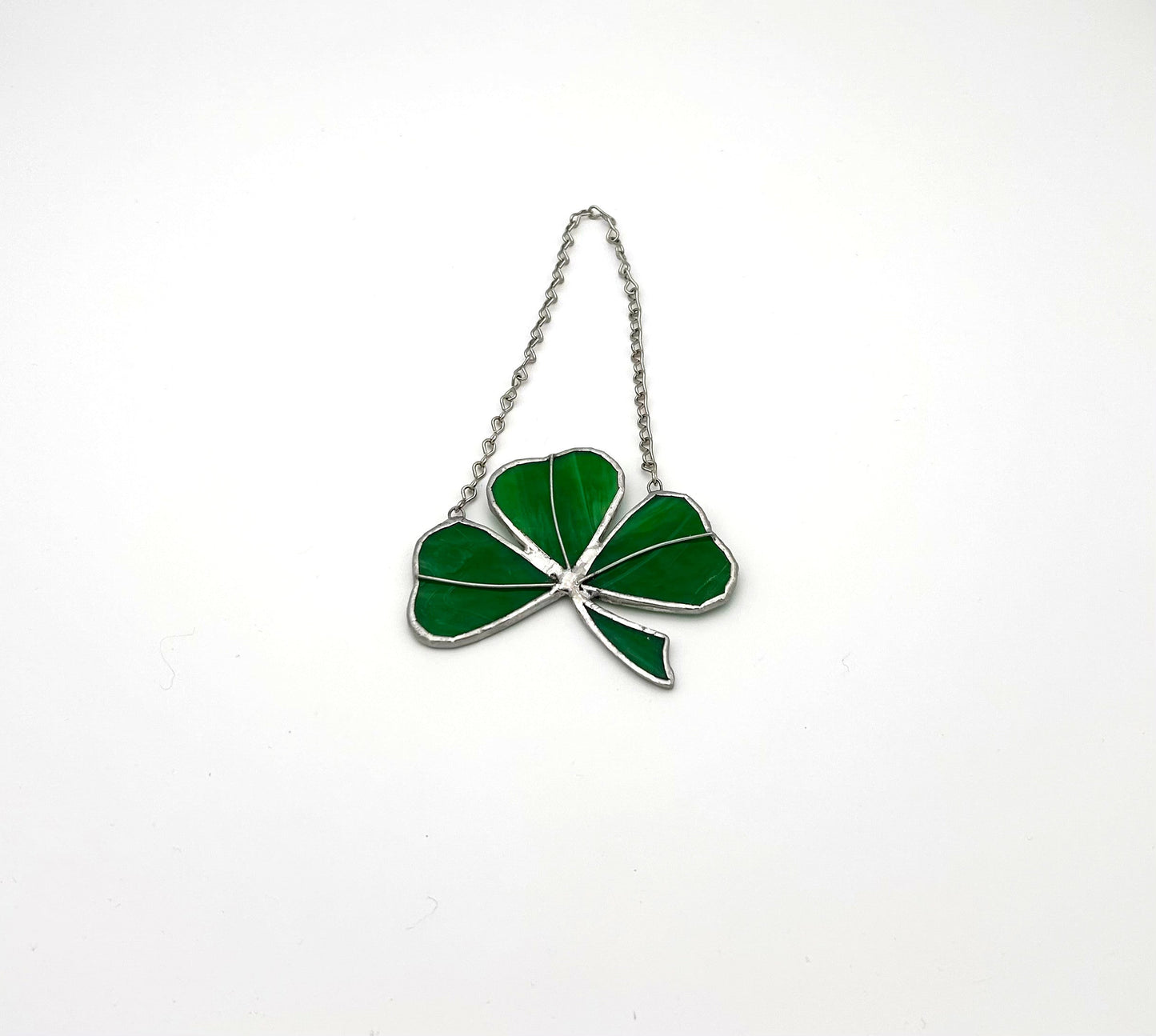 Sun Catcher Stained Glass Shamrock