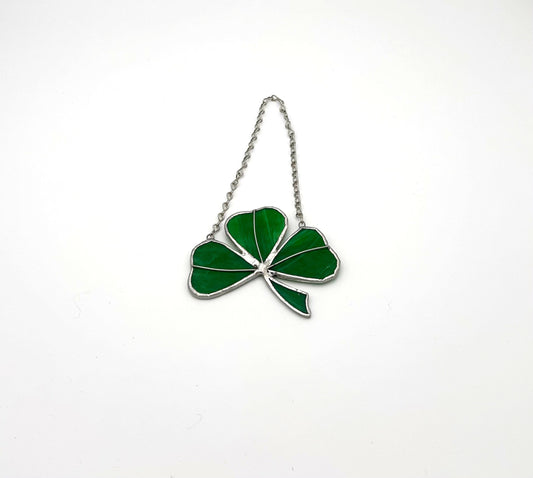 Sun Catcher Stained Glass Shamrock