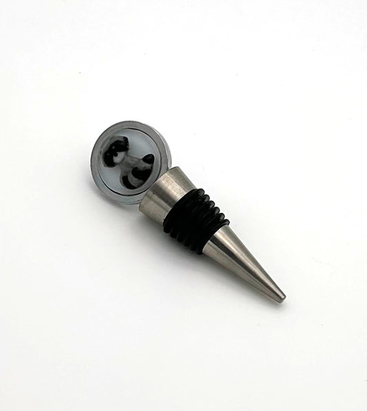 Wine Stopper with Racoon