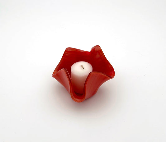 Votive Orange and Red