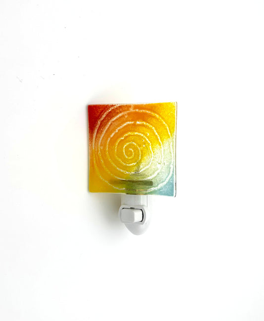 Night Light Medium Rainbow Swirl